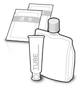 分包、パウチ包装 - Individually and tube packaged products