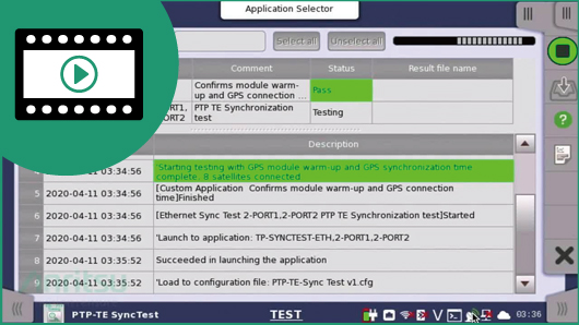 Video: MT1000A 5G Network Sync Field PTP Walkthrough